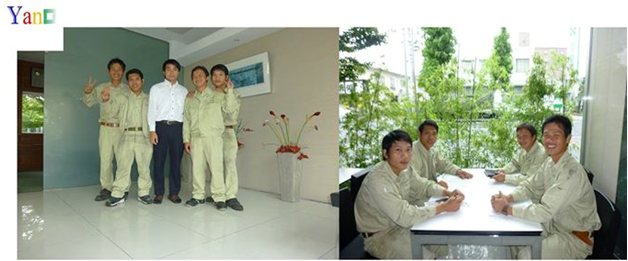 Hình ảnh các anh em đang làm việc tại công ty đối tác của Du học Yano tại Nhật Bản ( Công ty cổ phần xây dựng Yano)
